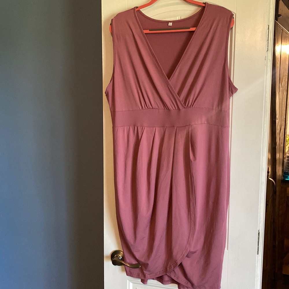Mauve dress from Amazon
